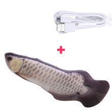 画像をギャラリービューアに読み込む, 30CM Electronic Pet Cat Toy Electric USB Charging Simulation Fish Toys for Dog Cat Chewing Playing Biting Supplies Dropshiping