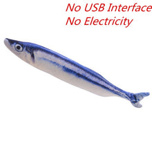 画像をギャラリービューアに読み込む, 30CM Electronic Pet Cat Toy Electric USB Charging Simulation Fish Toys for Dog Cat Chewing Playing Biting Supplies Dropshiping