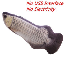 画像をギャラリービューアに読み込む, 30CM Electronic Pet Cat Toy Electric USB Charging Simulation Fish Toys for Dog Cat Chewing Playing Biting Supplies Dropshiping