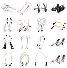 画像をギャラリービューアに読み込む, 1 Pair Metal Bell Nipple Clamps With Chain Clips Flirting Teasing Sex Flirt Bondage Kit Slave Bdsm Exotic Accessories