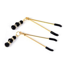 画像をギャラリービューアに読み込む, 1 Pair Metal Bell Nipple Clamps With Chain Clips Flirting Teasing Sex Flirt Bondage Kit Slave Bdsm Exotic Accessories