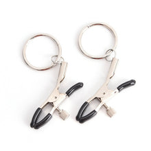画像をギャラリービューアに読み込む, 1 Pair Metal Bell Nipple Clamps With Chain Clips Flirting Teasing Sex Flirt Bondage Kit Slave Bdsm Exotic Accessories