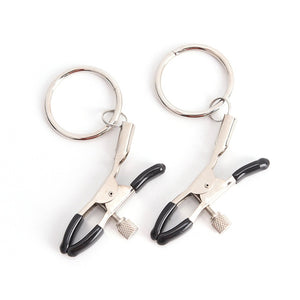 1 Pair Metal Bell Nipple Clamps With Chain Clips Flirting Teasing Sex Flirt Bondage Kit Slave Bdsm Exotic Accessories