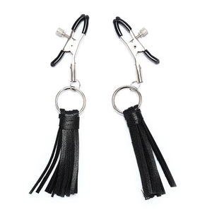 1 Pair Metal Bell Nipple Clamps With Chain Clips Flirting Teasing Sex Flirt Bondage Kit Slave Bdsm Exotic Accessories