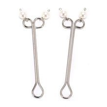画像をギャラリービューアに読み込む, 1 Pair Metal Bell Nipple Clamps With Chain Clips Flirting Teasing Sex Flirt Bondage Kit Slave Bdsm Exotic Accessories