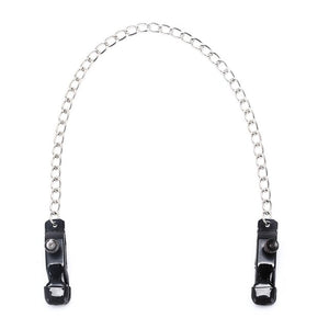 1 Pair Metal Bell Nipple Clamps With Chain Clips Flirting Teasing Sex Flirt Bondage Kit Slave Bdsm Exotic Accessories