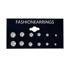 画像をギャラリービューアに読み込む, EN 12 Pairs Flower Women&#39;S Earrings Set Pearl Crystal Stud Earrings Boho Geometric Tassel Earrings For Women 2020 Jewelry Gift