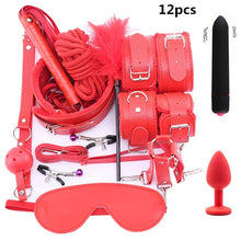 画像をギャラリービューアに読み込む, Erotic Sex Toys For Adult Game Leather Erotic BDSM Sex Kits Bondage Handcuffs Sex Game Whip Gag Nipple Clamps  SM Bdsm Toys