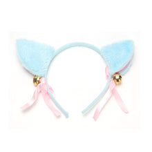 画像をギャラリービューアに読み込む, 6 Colors Beautiful Masquerade Halloween Cat Ears Cosplay Cat Ear Anime Party Costume Bow Tie Bell Headwear Headband Anime