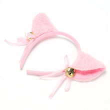 画像をギャラリービューアに読み込む, 6 Colors Beautiful Masquerade Halloween Cat Ears Cosplay Cat Ear Anime Party Costume Bow Tie Bell Headwear Headband Anime
