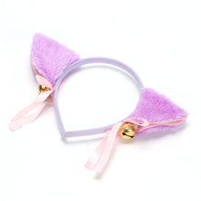 画像をギャラリービューアに読み込む, 6 Colors Beautiful Masquerade Halloween Cat Ears Cosplay Cat Ear Anime Party Costume Bow Tie Bell Headwear Headband Anime