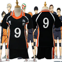 画像をギャラリービューアに読み込む, 9 Styles Haikyuu Cosplay Costume Karasuno High School Volleyball Club Hinata Shyouyou Sportswear Jerseys Uniform